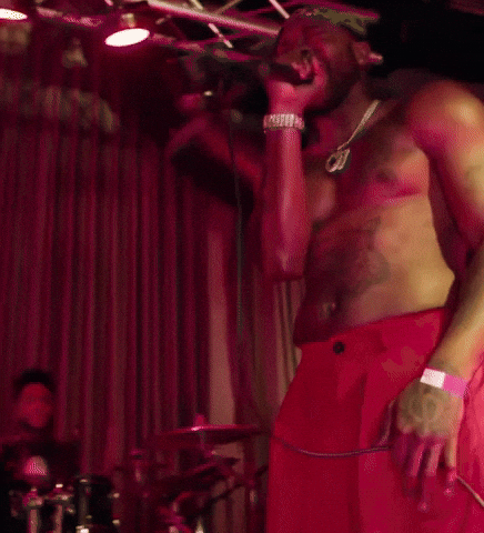Live Performance No Shirt GIF by Popular Demand Entertainment