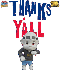 Thanks Thank You Sticker by Zhot