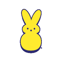Easter Bunny Animation Sticker by PEEPS Brand