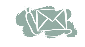 Boho Mail Sticker by drawzdek