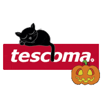 Halloween Night Cat Sticker by Tescoma Spain