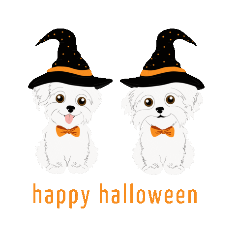 Halloween Fall Sticker by HammyandBrody