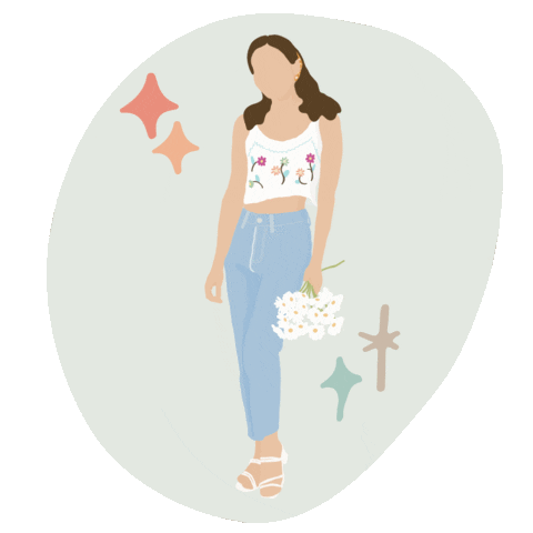 Girl Fashion Sticker by Bash Clothing