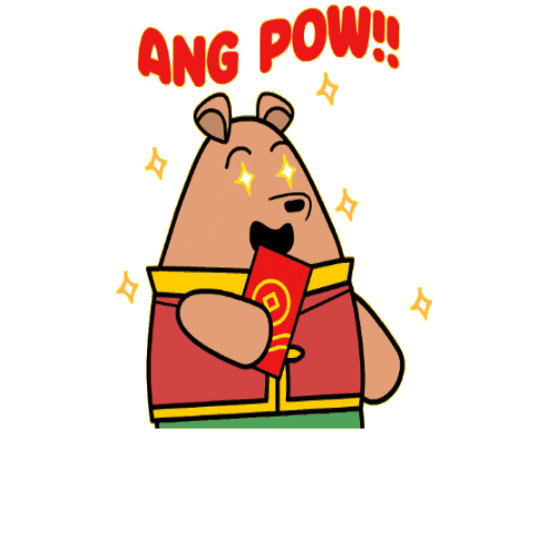 Chinese New Year Tiger Sticker