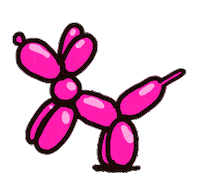 Excited Dog Sticker by Originals