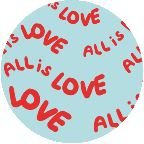 all is love Sticker by Stella McCartney