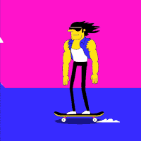 skateboard skate future GIF
