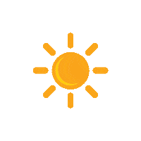 HylandsHealth sun kids day yellow Sticker