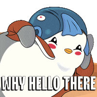 I See You Hello GIF by Pudgy Penguins