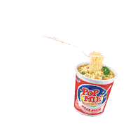 Noodles Eating Sticker by Rumah Indofood