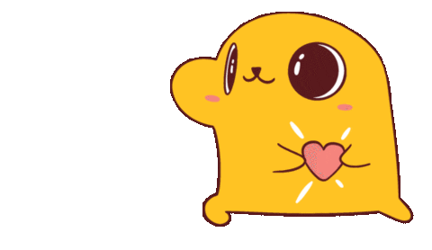 Heart Love Sticker by Nattan_Universe