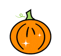 Halloween Pumpkin Sticker by Happy Magic Co.