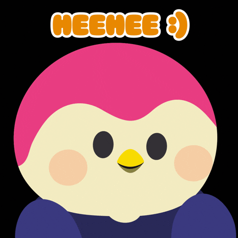 Penguin Blushing GIF by Finch Care