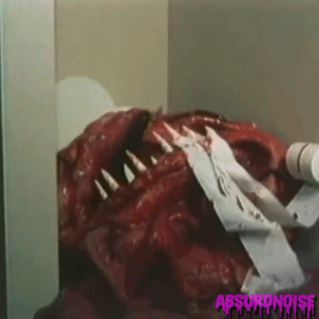 horror movies GIF by absurdnoise