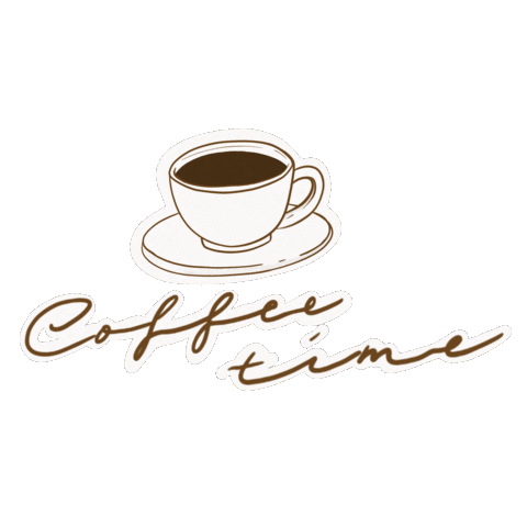 manonlg coffee time tired cafe Sticker