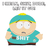 Let It Go Cartman Sticker by South Park