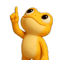 Point Pointing Sticker by Turbo Toad