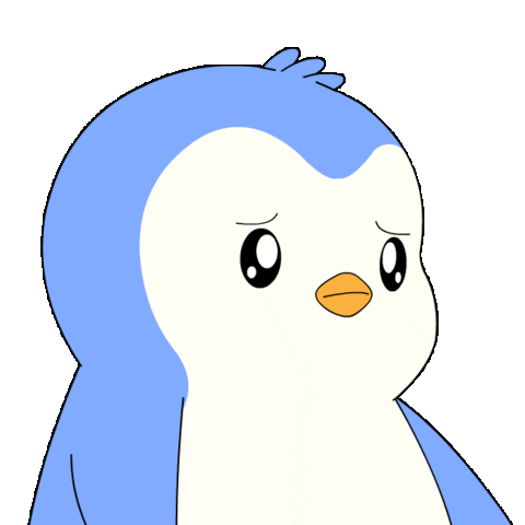 No Way Omg Sticker by Pudgy Penguins