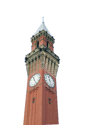 clock tower Sticker by University of Birmingham