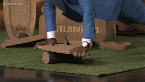 Push Up Dragons Den GIF by CBC