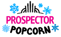 Snow Popcorn Sticker by ProspectorTheater