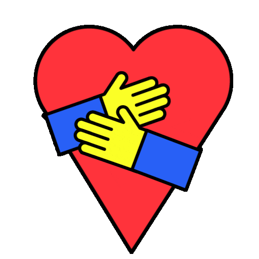 Masksforunity giphyupload love hug coronavirus Sticker