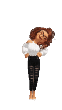 Avatar Hello Sticker