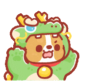 Angry Dog Sticker