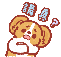 Corgi What Sticker