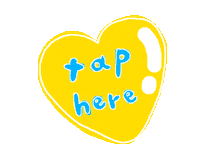 heart tap Sticker