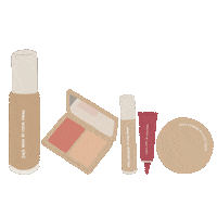 Make Up Sticker by By Lizzie Parra