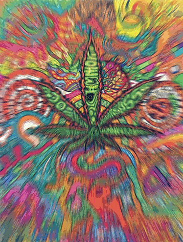 pot leaf marijuana GIF