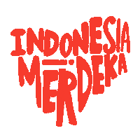 Indonesia Merdeka Sticker by Nhena