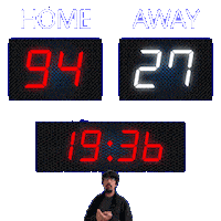 27 Away Sticker