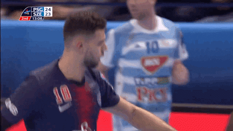 sorry nedim remili GIF by Paris Saint-Germain Handball