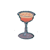 laurenelyseart party drink cheers drunk Sticker