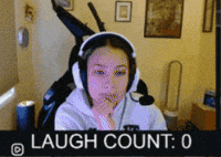 Stare Gum GIF