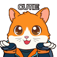 Happy Aww Sticker by Hamieverse