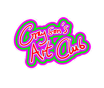 Mcrartgallery giphyupload art club graysons art club manchester art gallery Sticker