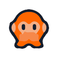 Emoji Monkey Sticker
