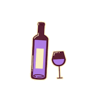 Wine Shine Sticker