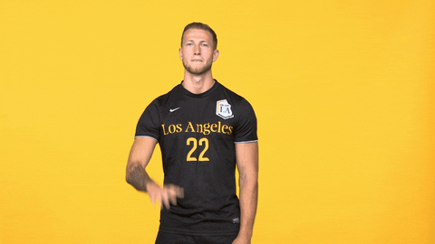Sport Hello GIF by Cal State LA Golden Eagles