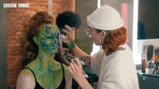 Glow Up Make-Up GIF by BBC Three