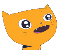 Frame By Frame Cat Sticker by Oksana Kurmaz Art & Animation