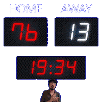 13 Away Sticker