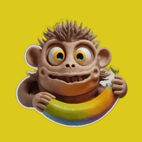Hungry Monkey GIF