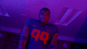 Flexing Illinois Football GIF by Fighting Illini Athletics