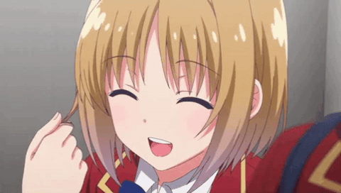youkoso jitsuryoku shijou shugi no kyoushitsu e GIF