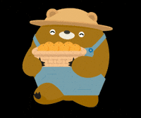 くま 歩く GIF by wonderfy