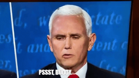 Mike Pence Reaction GIF by Chris Mann